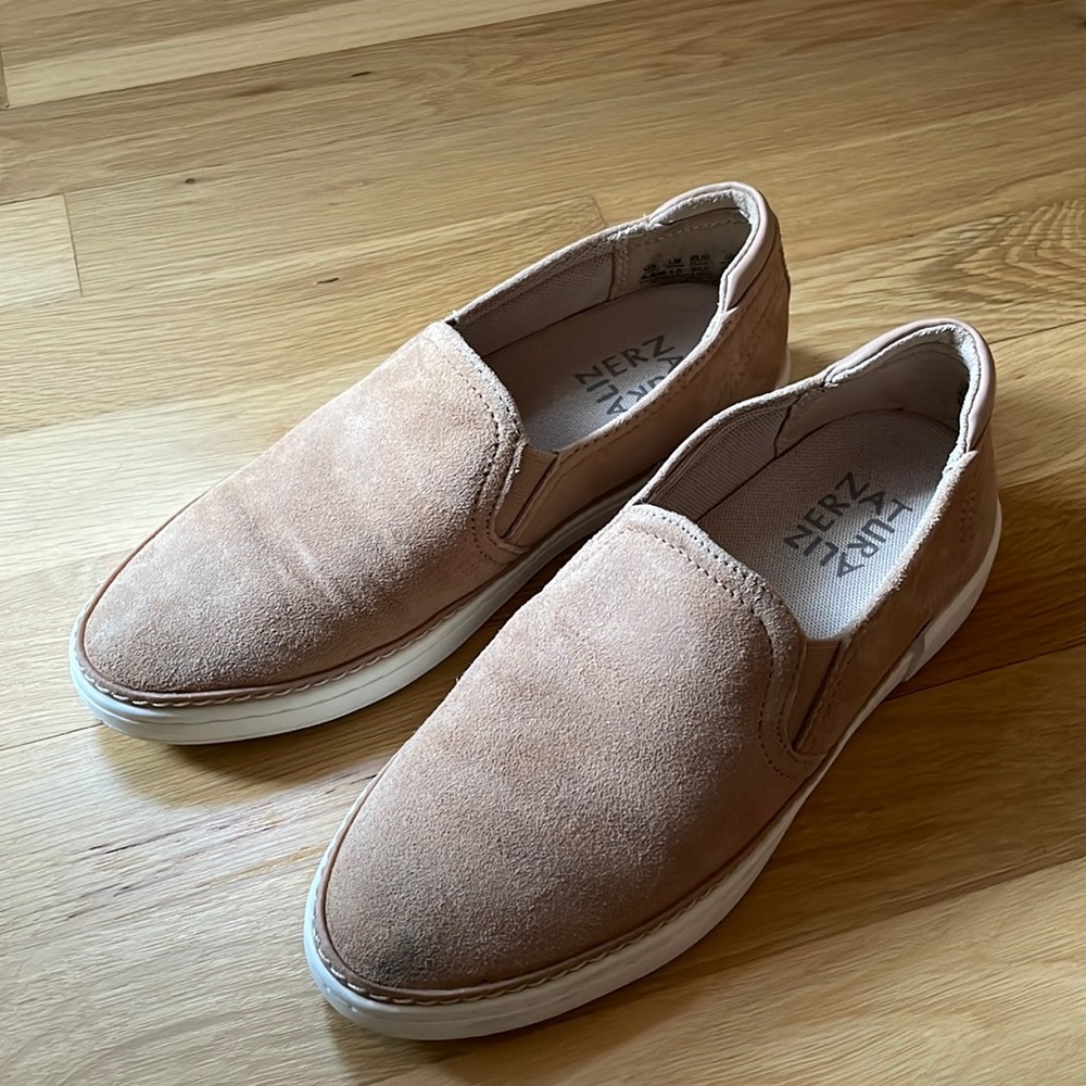 Naturalizer Sand-colored Slip Ons
